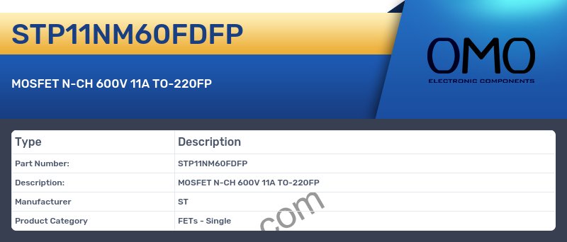 STP11NM60FDFP