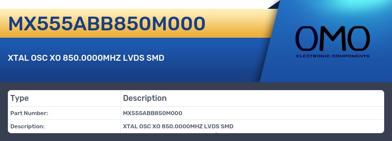 MX555ABB850M000