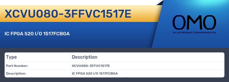 XCVU080-3FFVC1517E