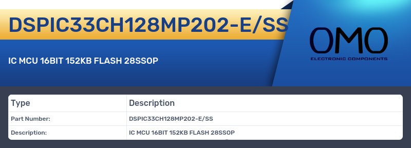DSPIC33CH128MP202-E/SS