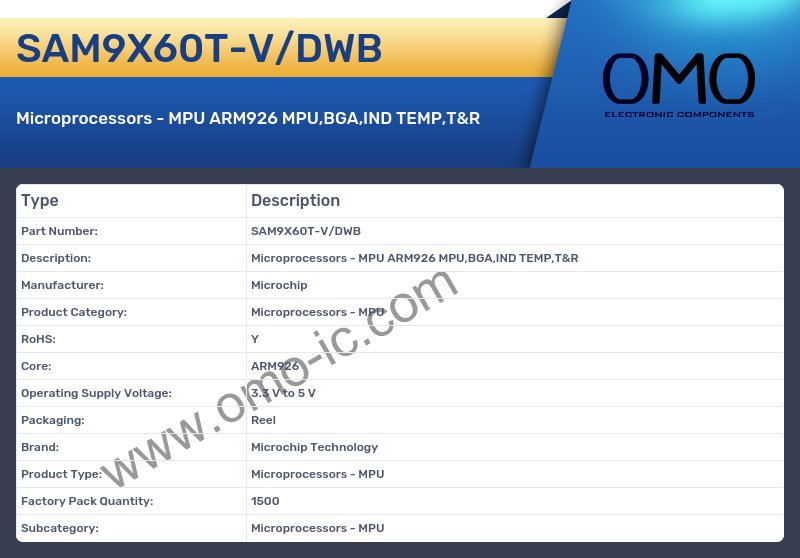 SAM9X60T-V/DWB