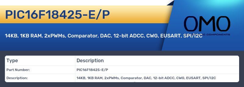 PIC16F18425-E/P