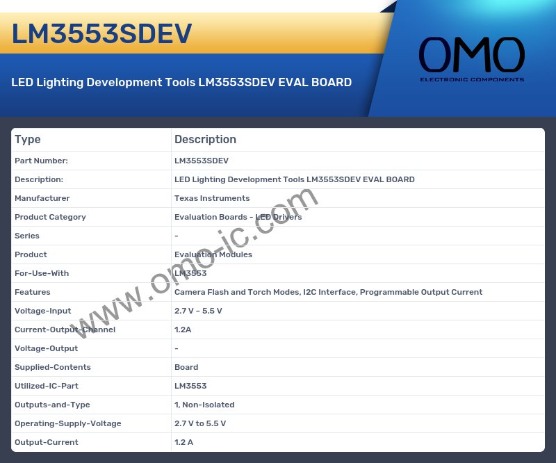 LM3553SDEV