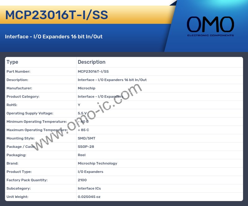 MCP23016T-I/SS