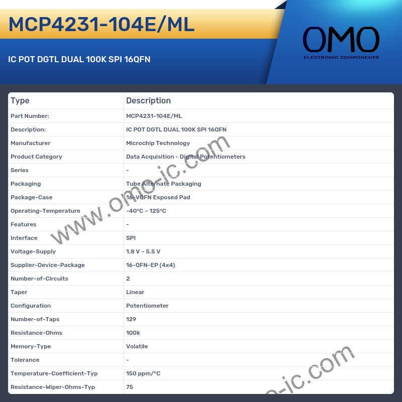 MCP4231-104E/ML