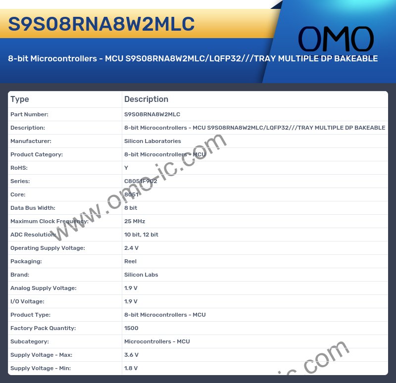 S9S08RNA8W2MLC