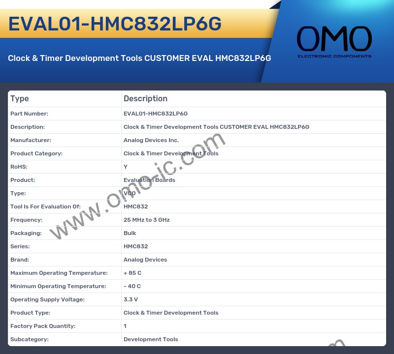 EVAL01-HMC832LP6G