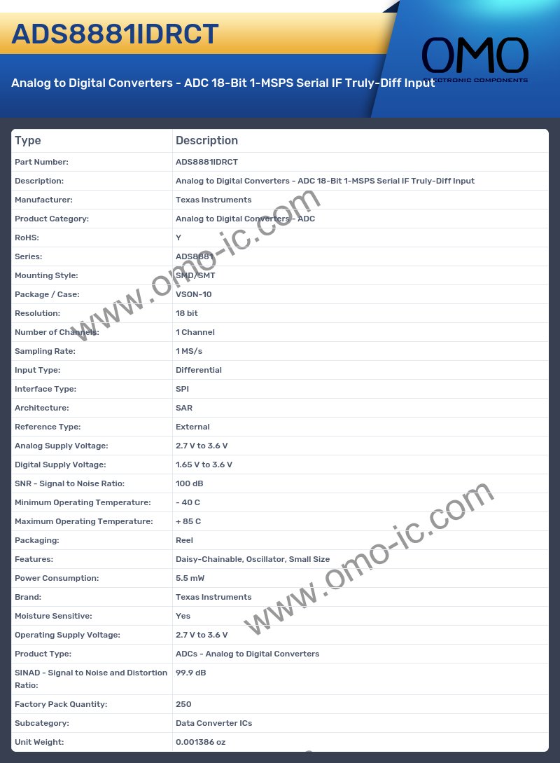 ADS8881IDRCT