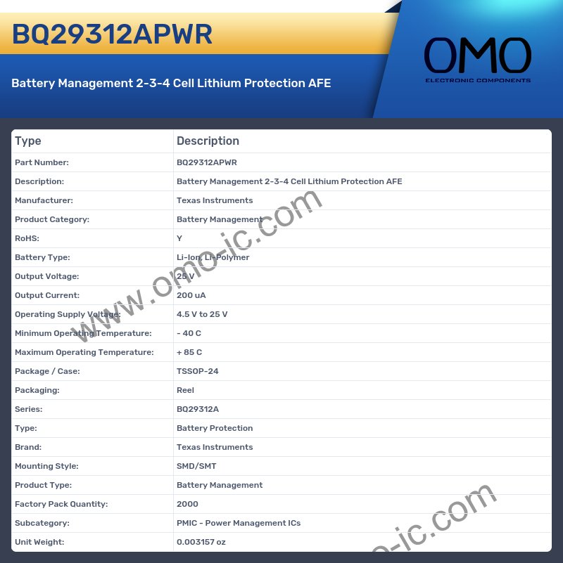 BQ29312APWR