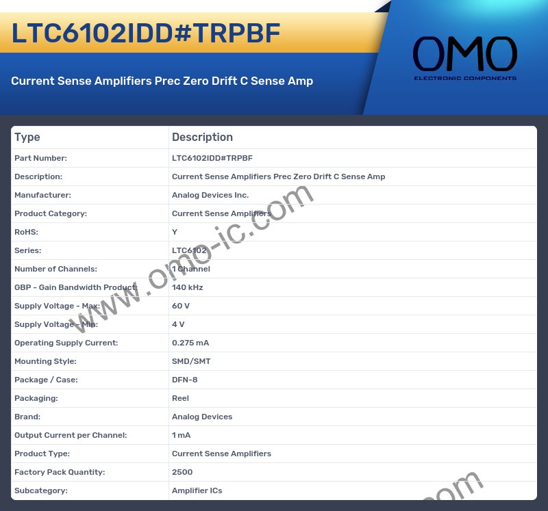 LTC6102IDD#TRPBF