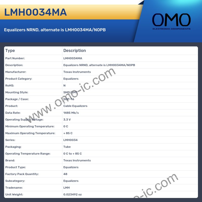LMH0034MA