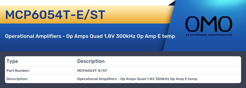 MCP6054T-E/ST