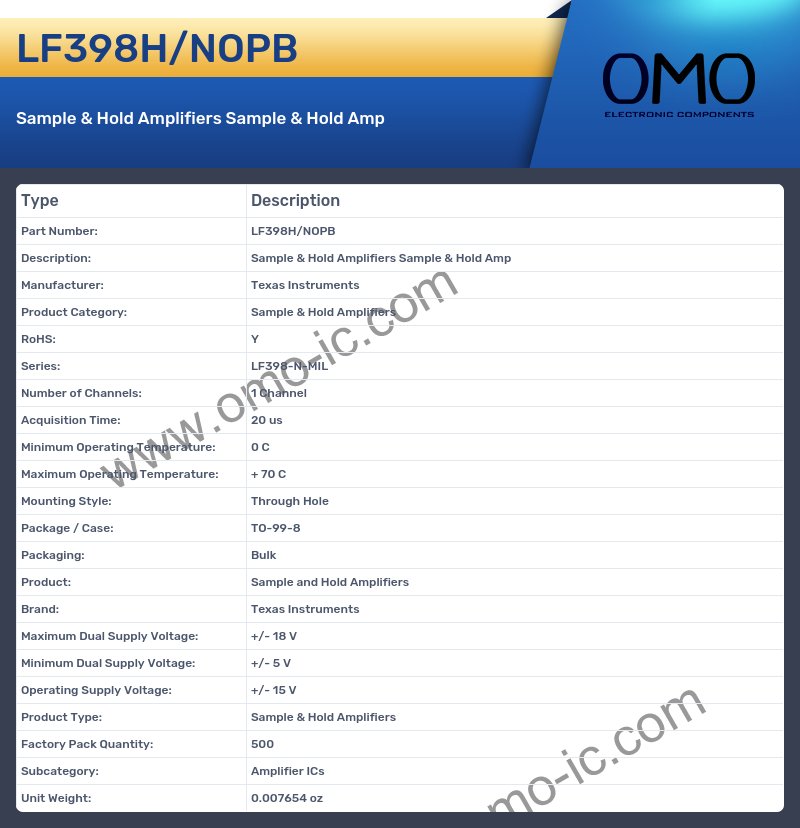 LF398H/NOPB