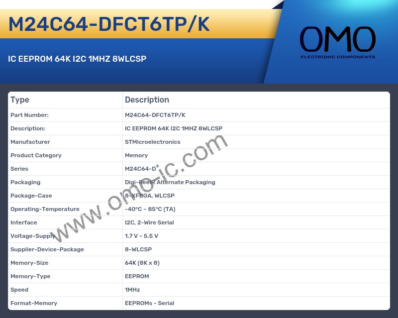 M24C64-DFCT6TP/K