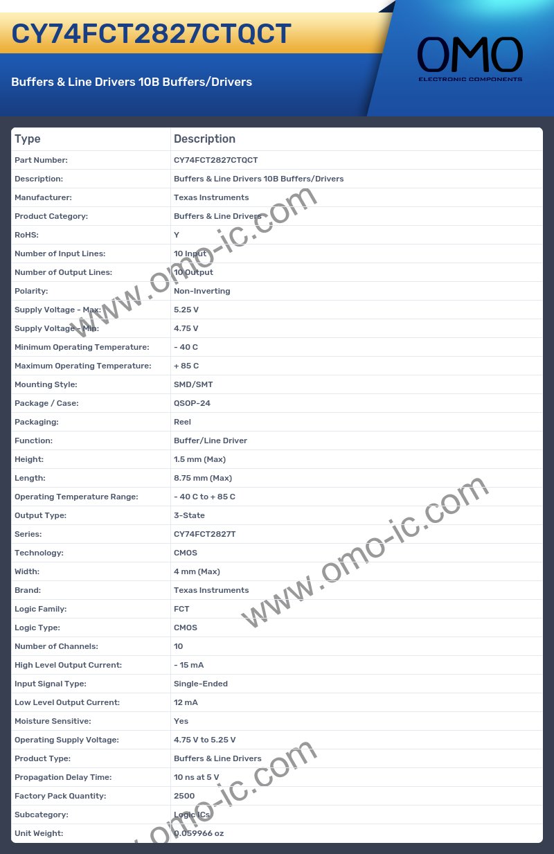 CY74FCT2827CTQCT