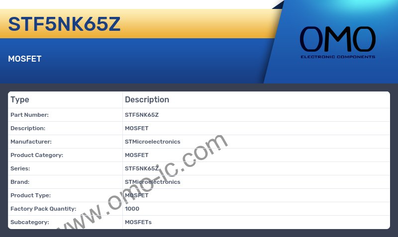 STF5NK65Z
