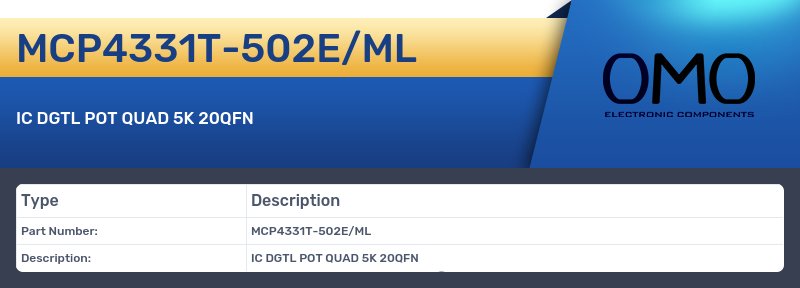 MCP4331T-502E/ML
