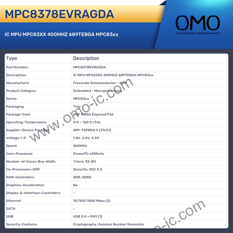 MPC8378EVRAGDA