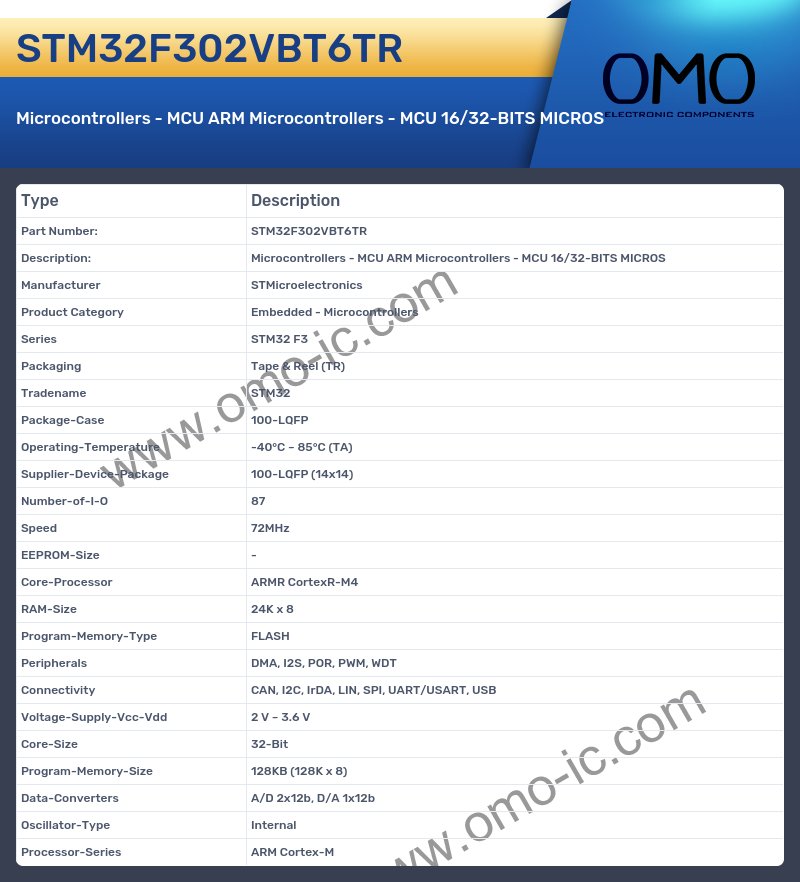 STM32F302VBT6TR