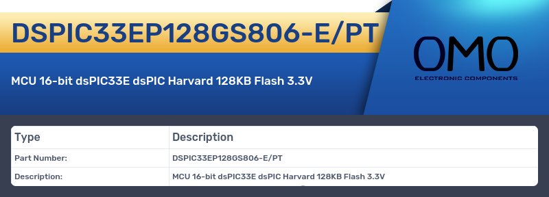 DSPIC33EP128GS806-E/PT