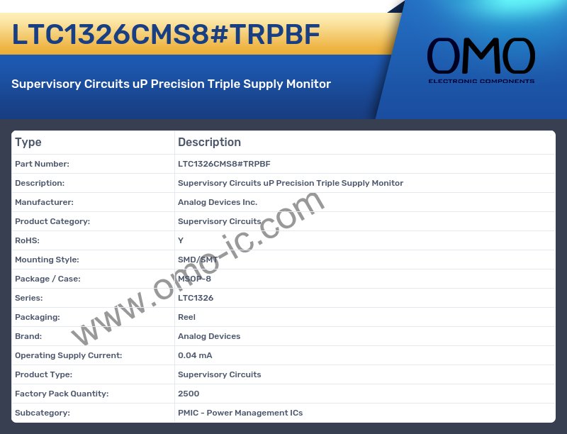 LTC1326CMS8#TRPBF