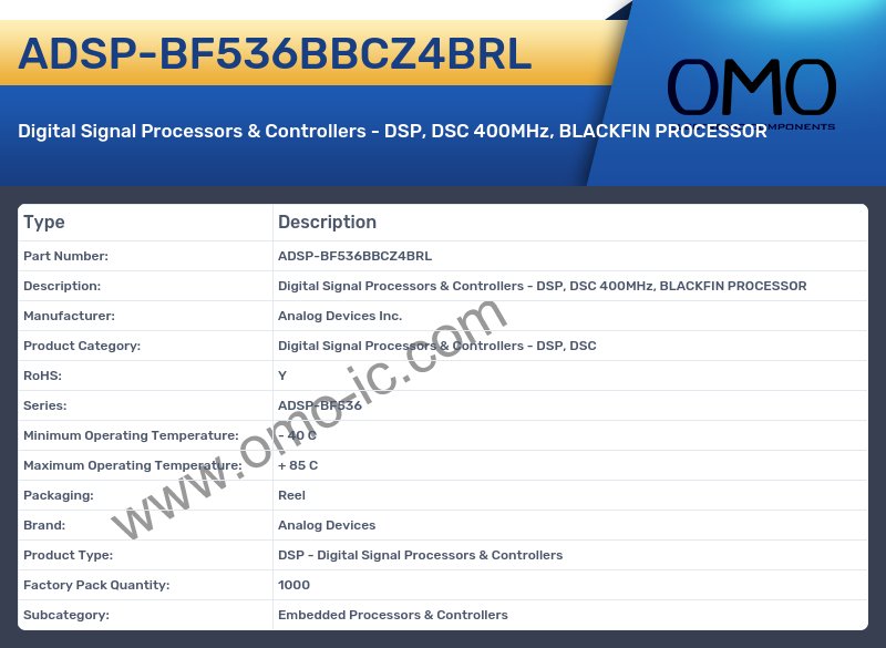ADSP-BF536BBCZ4BRL