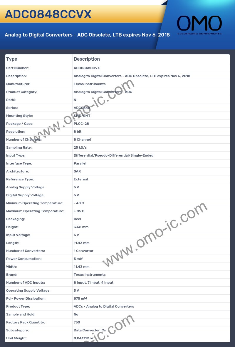 ADC0848CCVX