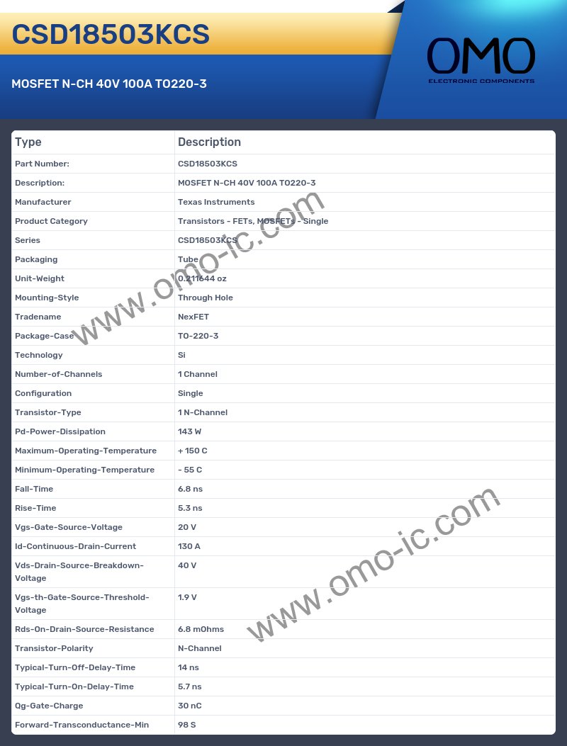 CSD18503KCS