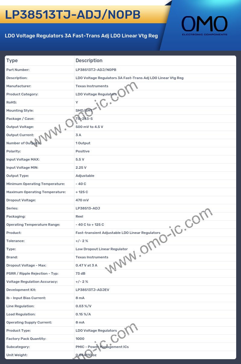 LP38513TJ-ADJ/NOPB