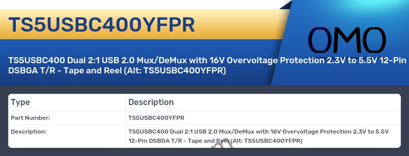 TS5USBC400YFPR