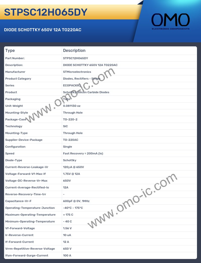 STPSC12H065DY