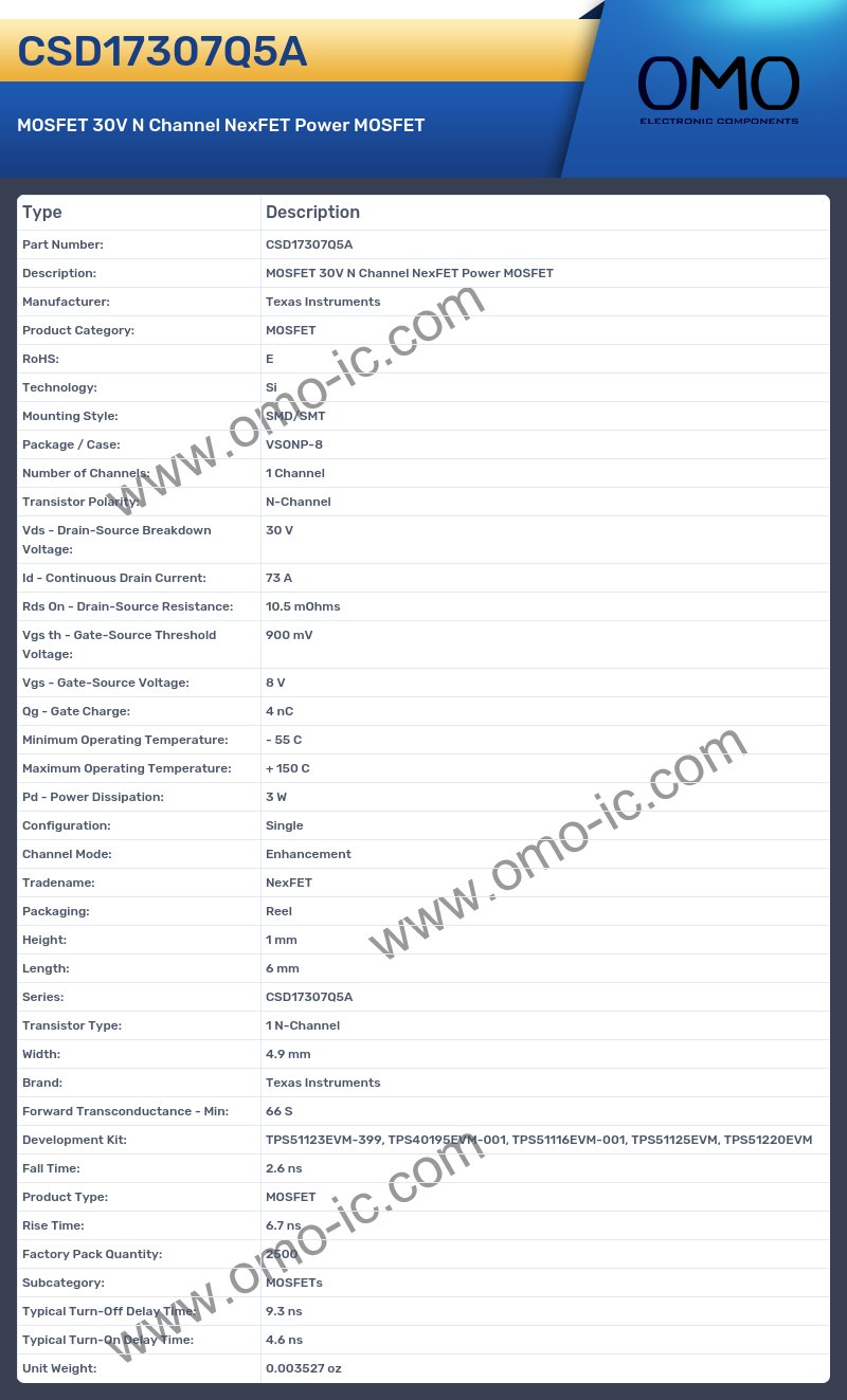 CSD17307Q5A