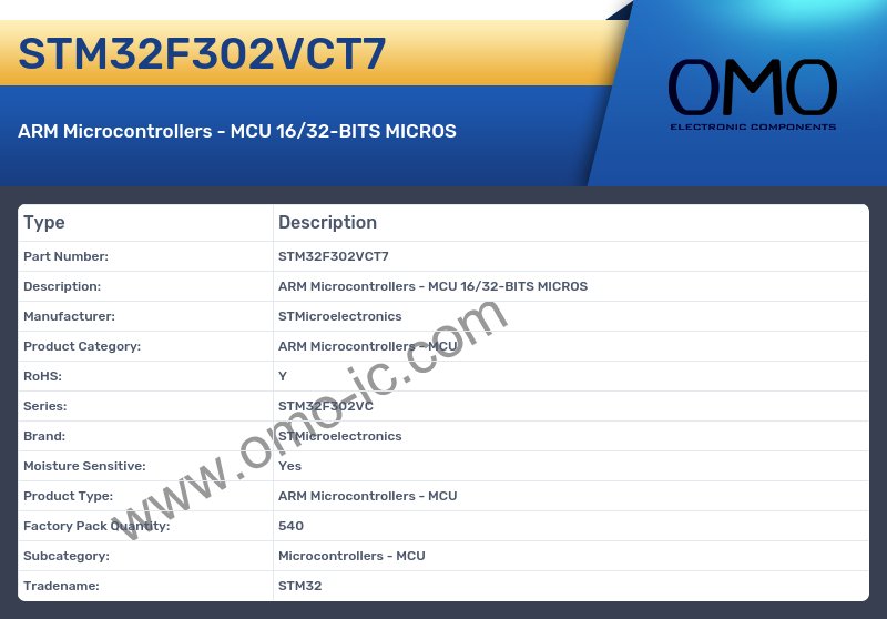 STM32F302VCT7