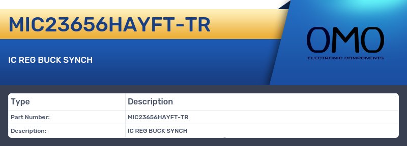 MIC23656HAYFT-TR