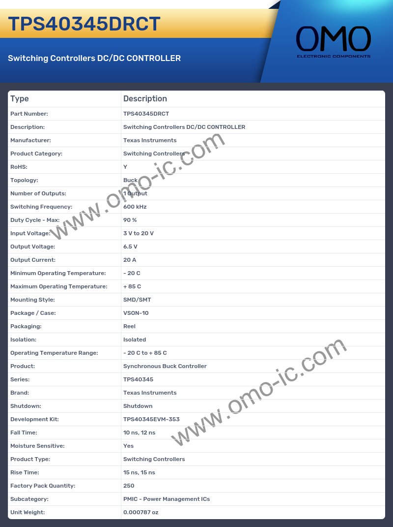 TPS40345DRCT