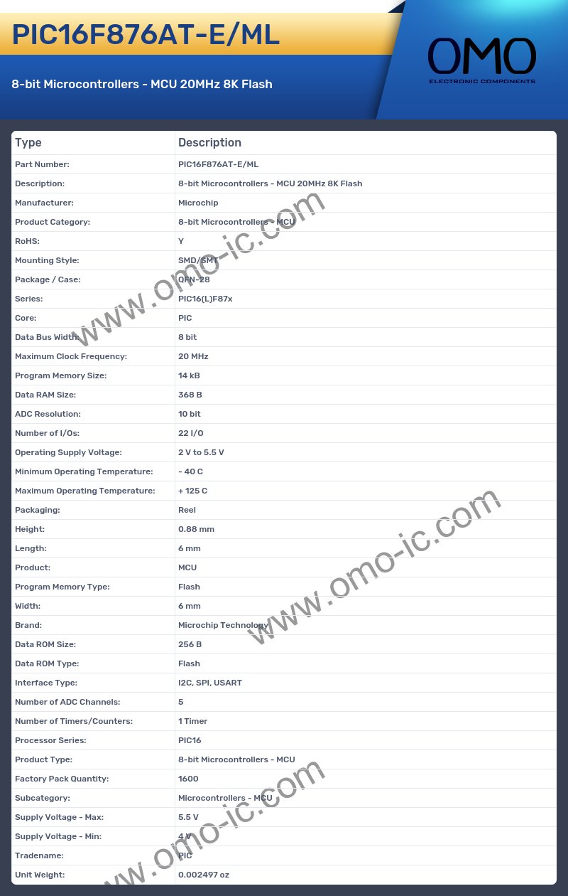 PIC16F876AT-E/ML