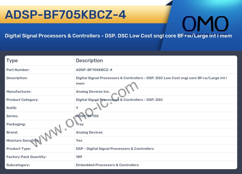 ADSP-BF705KBCZ-4