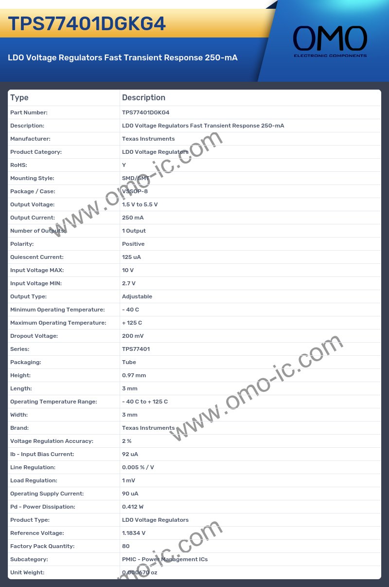 TPS77401DGKG4
