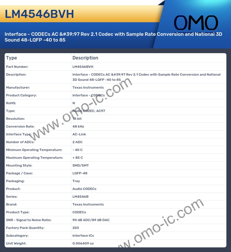 LM4546BVH