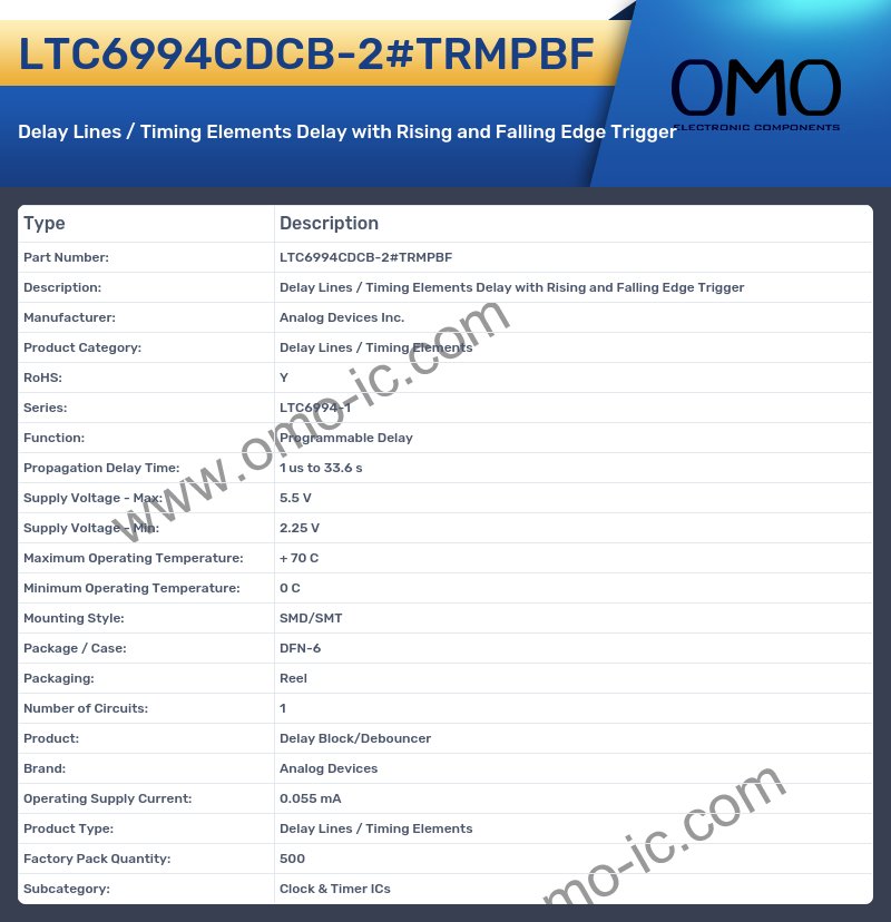 LTC6994CDCB-2#TRMPBF