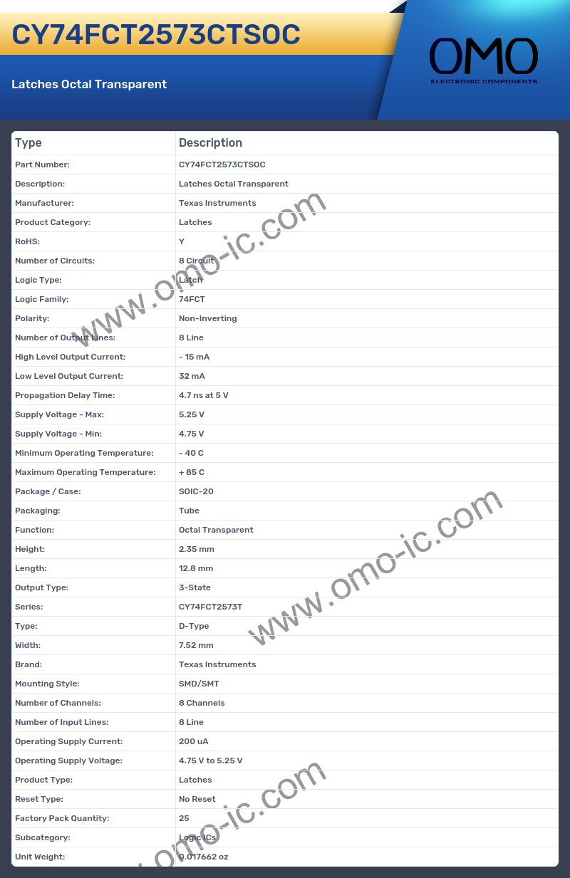 CY74FCT2573CTSOC