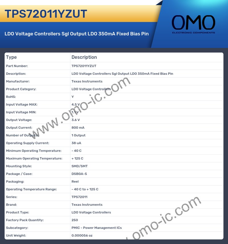 TPS72011YZUT
