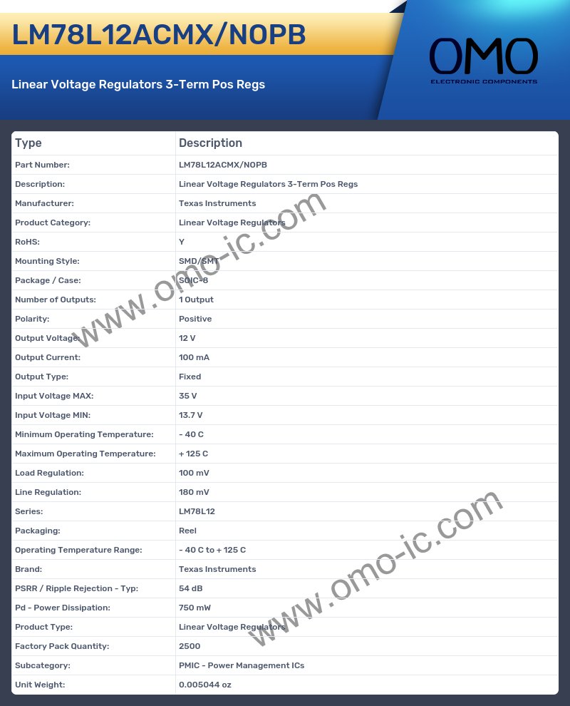 LM78L12ACMX/NOPB