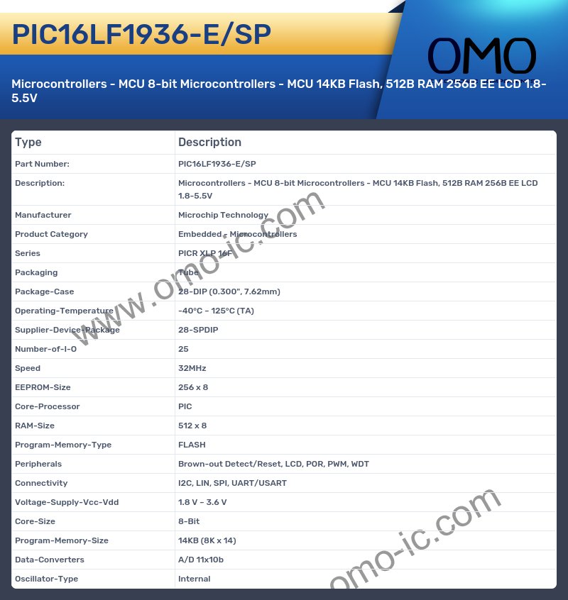PIC16LF1936-E/SP