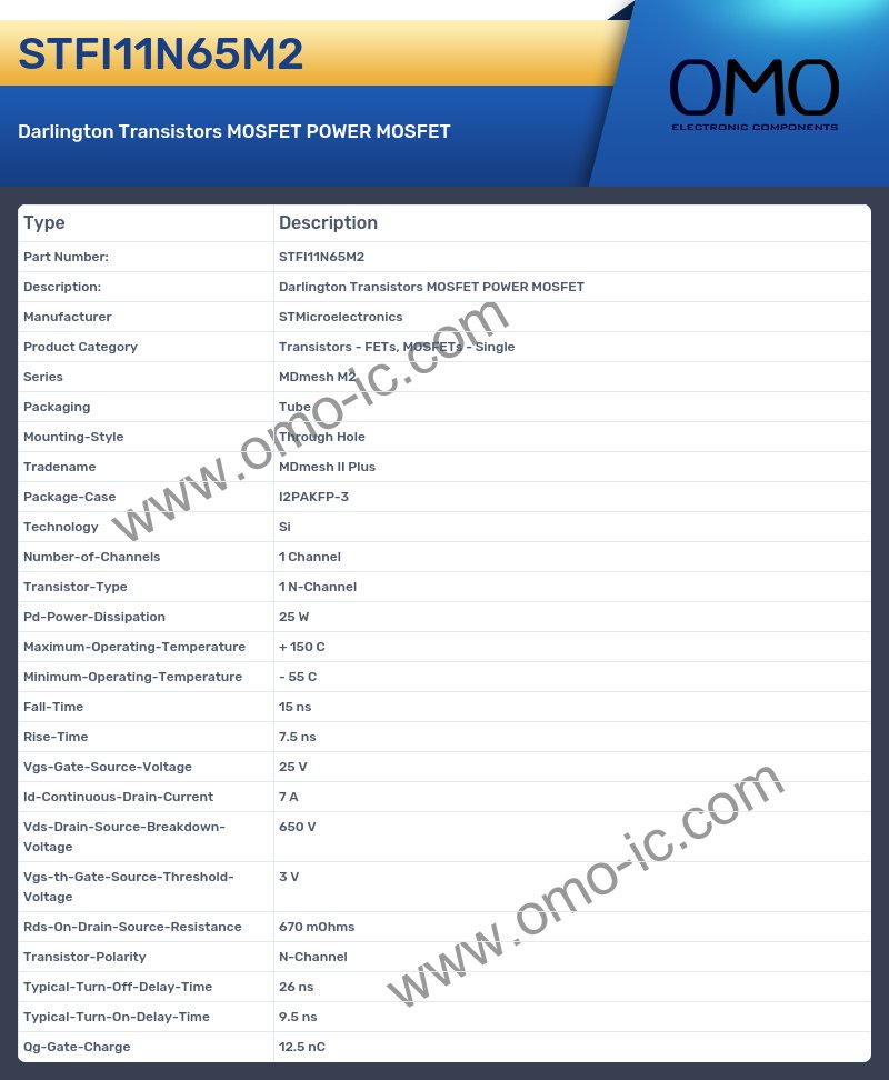 STFI11N65M2