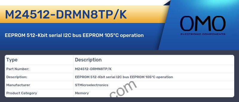 M24512-DRMN8TP/K