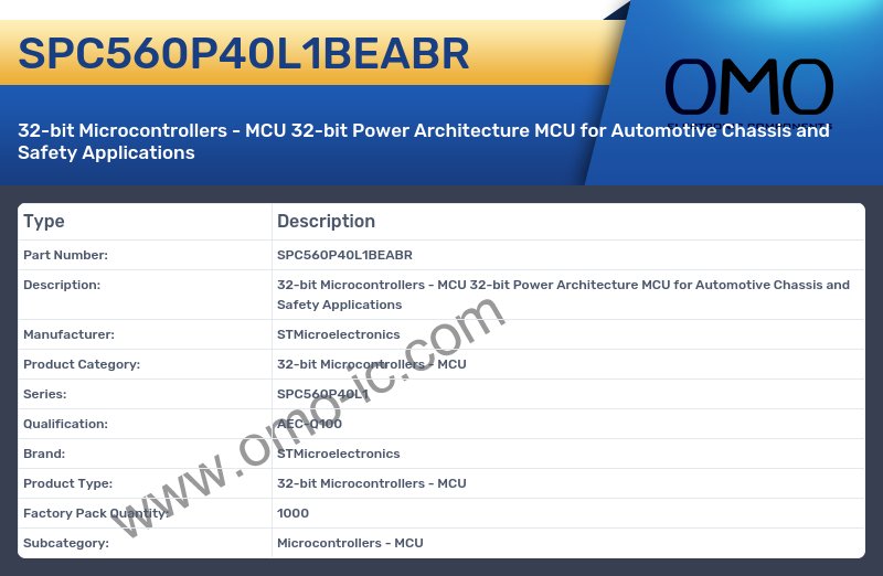 SPC560P40L1BEABR