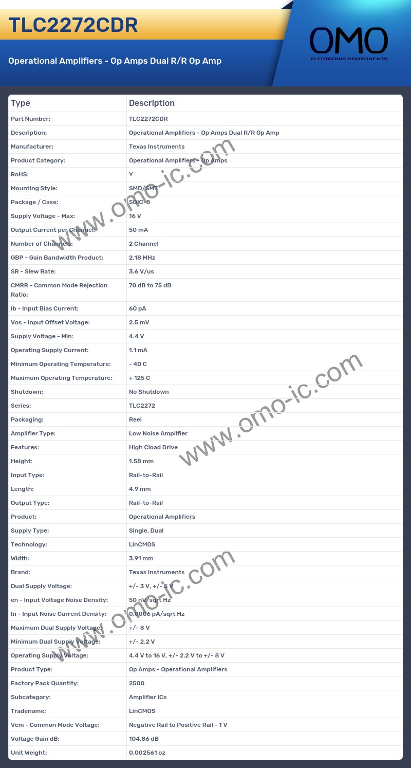 TLC2272CDR