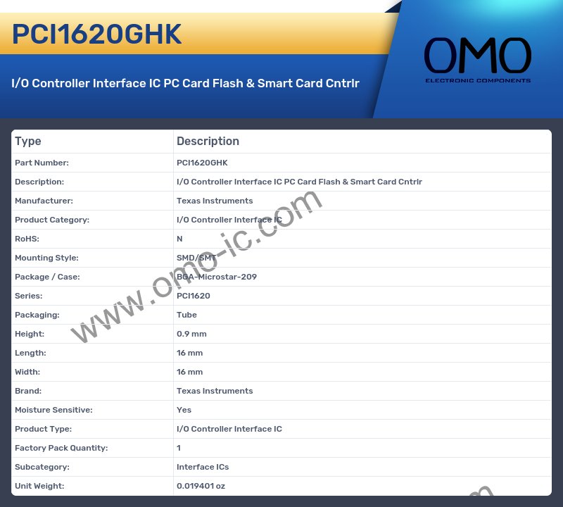 PCI1620GHK
