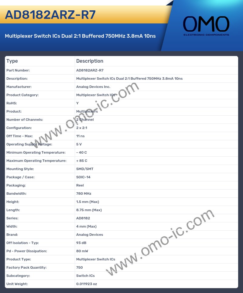 AD8182ARZ-R7